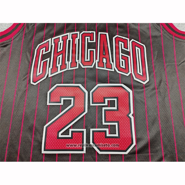 Camiseta Chicago Bulls Michael Jordan NO 23 Statement 2025-26 Negro
